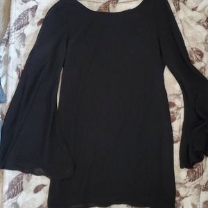 Black long sleeve dress